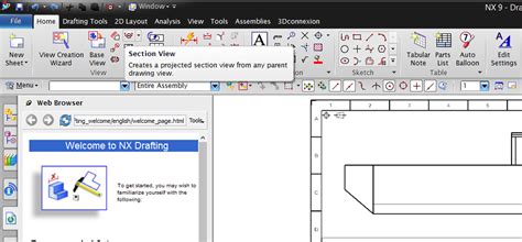 Making A Technical Drawing In Nx Siemens Ship Lab