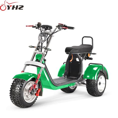 Eec Electric Swing Trike W V Three Wheel Citycoco Scooter With