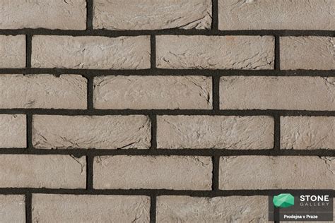 Cihlový Obklad Sg Real Brick 19™ Světle šedý Stone Gallerycz