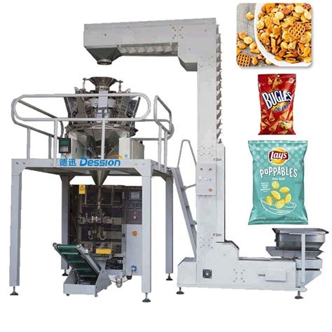 Automatic Potato Chips Packing Machine With Nitrogen China Granule