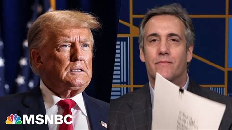 Michael Cohen Reveals Never Before Seen Documents Youtube