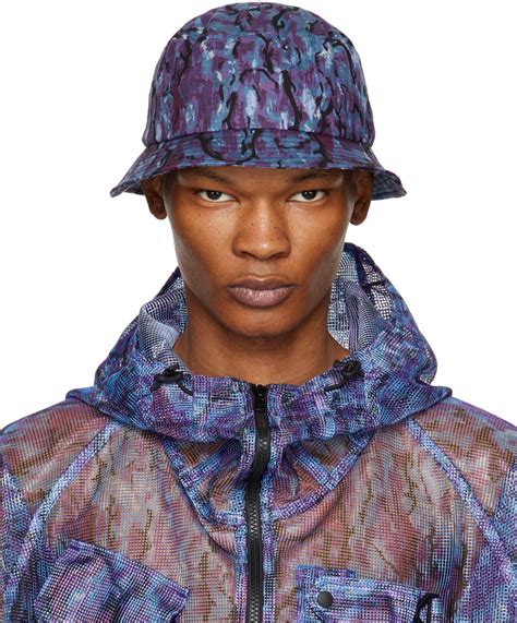 South2 West8 South2 West8 Blue Camouflage Bucket Hat Editorialist