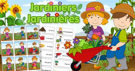 Jardiniers et jardinières des activités pour enfants Educatout