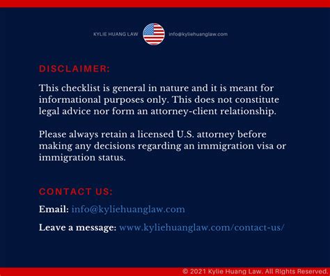 N U S Citizenship Naturalization Checklist Kylie Huang Law