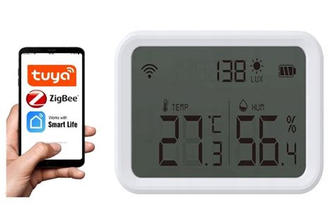 Czujnik Temperatury Wilgotno Ci Wifi Tuya Zigbee Smart Home Inna