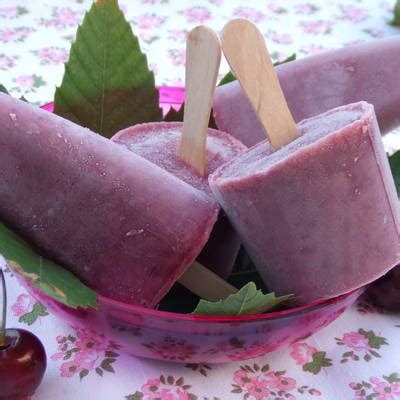 Helados De Cerezas Con Yogur Griego Receta De Cuqui Bastida Cookpad