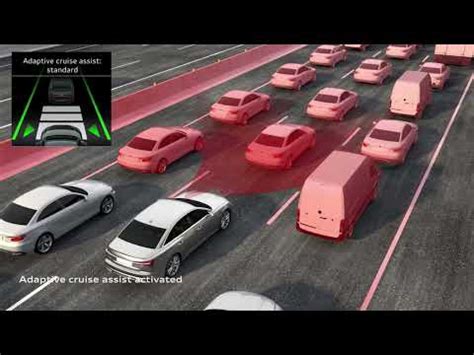 Adaptive Cruise Assist Traffic Jam Assist Active Lane Assist On An