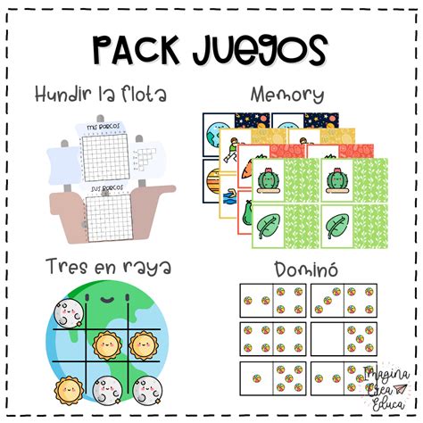 Pack Juegos Sencillos Kumubox