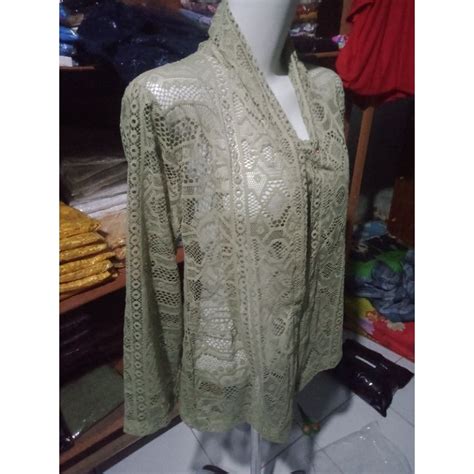 Jual Azmi Kebaya Brukat Kutu Baru Kebaya Bali Brokat Sofia Bed Baju