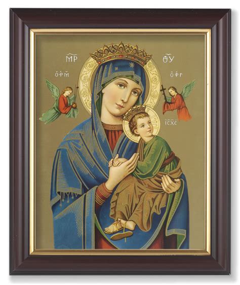 Frame Our Lady Of Perpetual Help X Framed Print Under Glass