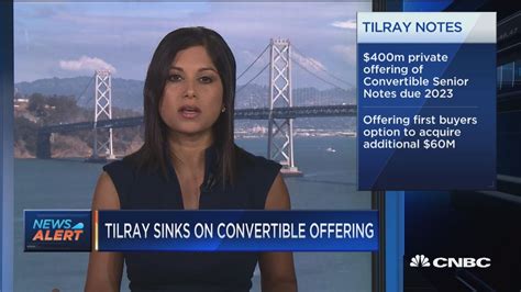 Tilray gets smoked on plan to raise capital