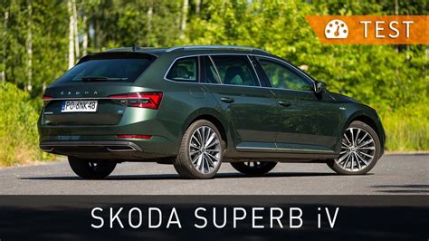 Škoda Superb Combi iV 1 4 TSI Plug In Hybrid 218 KM L K 2020 test