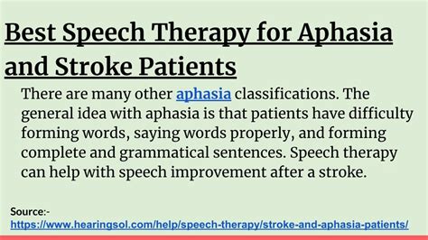 Ppt Best Speech Therapy For Stroke Patients In India Powerpoint