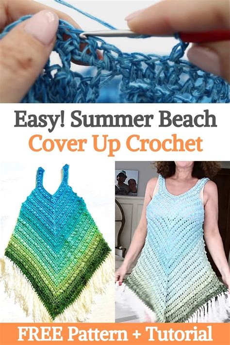 Easy Summer Beach Cover Up Crochet Tutorial Artofit