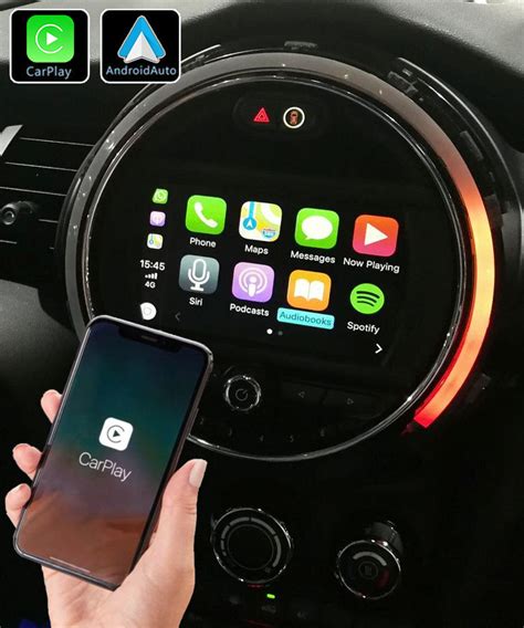 Système Apple Carplay sans fil et Android Auto Mini Cooper F55 F56