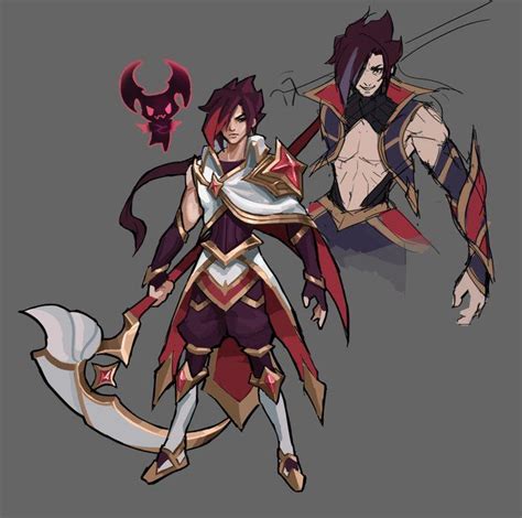 Kayn Star Guardian Concept Personagens De Anime Desenhos Cartoon