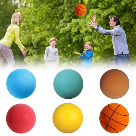 New Silent Basketball Indoor Training Foam Ball Elastic Ball Mute