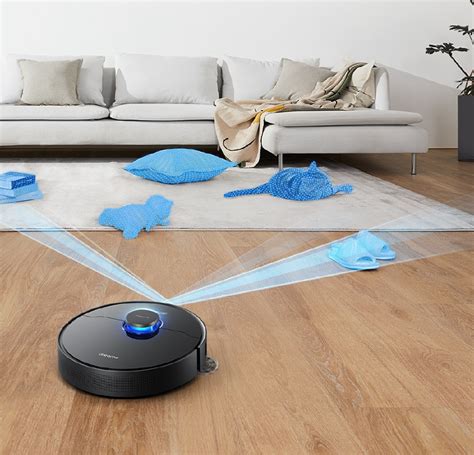 Dreame L Pro Robot Vacuum Cleaner In Vacuuming Mopping