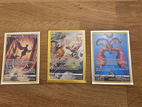 Pokemonkarten Galar Arktos Zapdos Und Lavados Kaufen Auf Ricardo