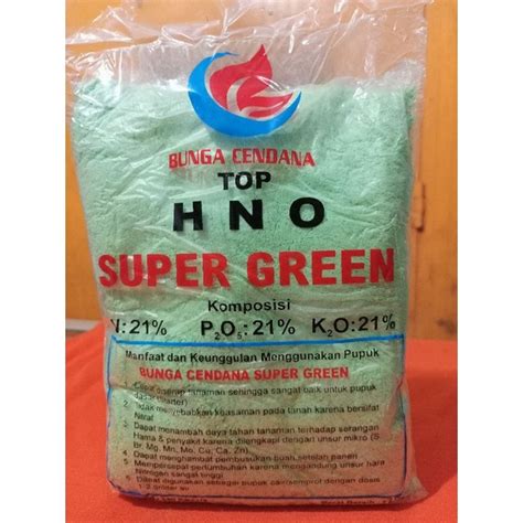 Jual PUPUK HNO BUNGA CENDANA SUPER GREEN 2kg Shopee Indonesia