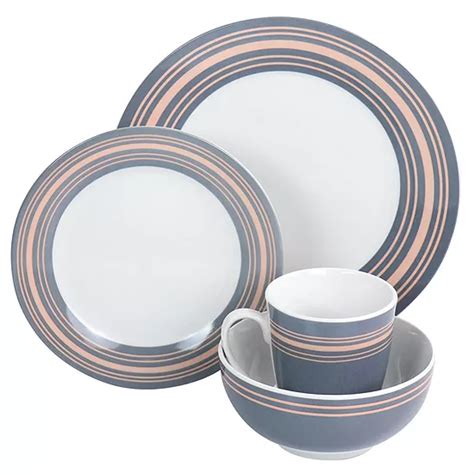 Gibson 16 Pc Ceramic Dinnerware Set 975116942m Color Multi Jcpenney
