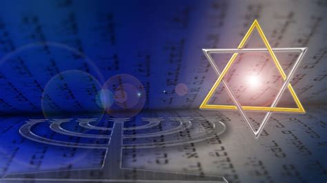 Free Illustration Star Of David Menorah Hebrew Free Image On