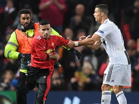 Manchester United Charged By Uefa For Cristiano Ronaldo Pitch Invaders