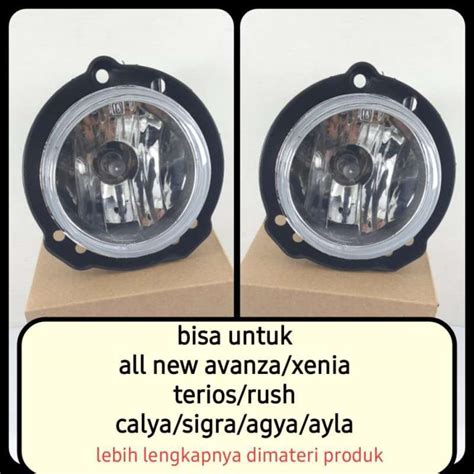 Jual Lampu Foglamp Fog Lamp Satuan All New Avanza Xenia Terios Rush