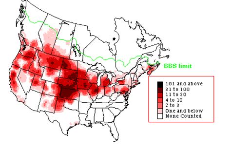 Ring-necked Pheasant - Breeding Range Map