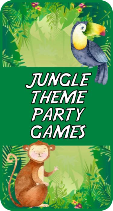 Jungle Theme Party Games & Activities