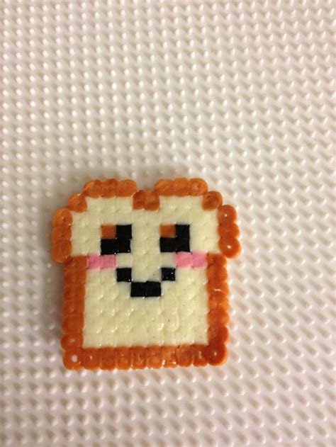 Toast Hama Beads Manualidades Hama Perler Beads