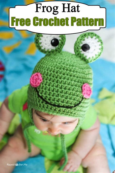 9 Crochet Frog Hat Patterns For Frogie Fans