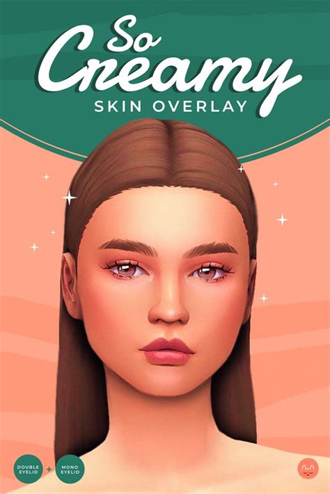 So Creamy Skin Overlay TwistedCat Sims 4 Cc Skin The Sims 4 Skin