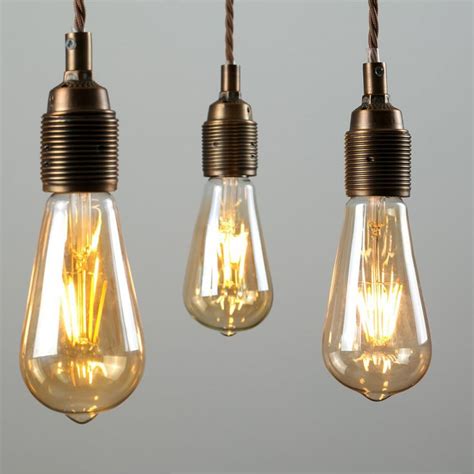 Pack Of W E Warm Filament Pear Bulbs Iconic Lights