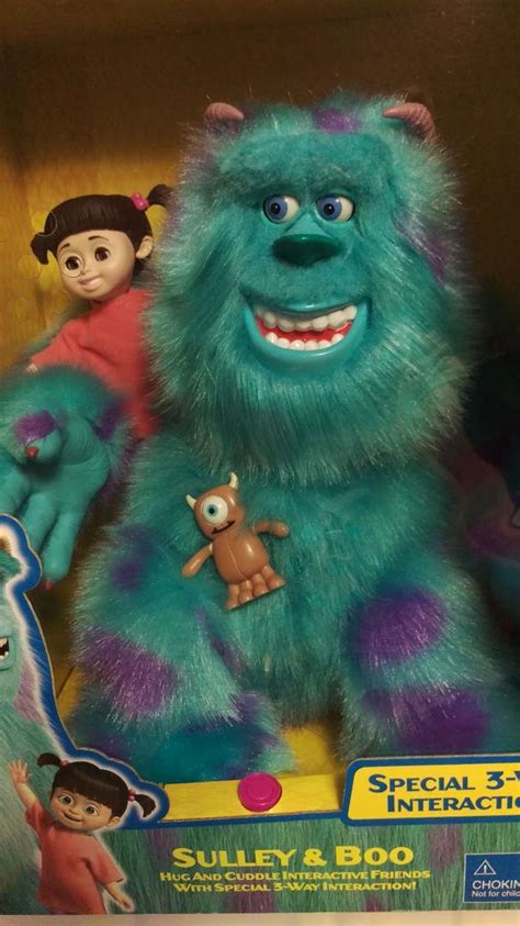 Disney Pixar Monster S Inc Sulley And Boo Hug And Cuddle 3 Way Interaction Nib Nrfb 1849864427