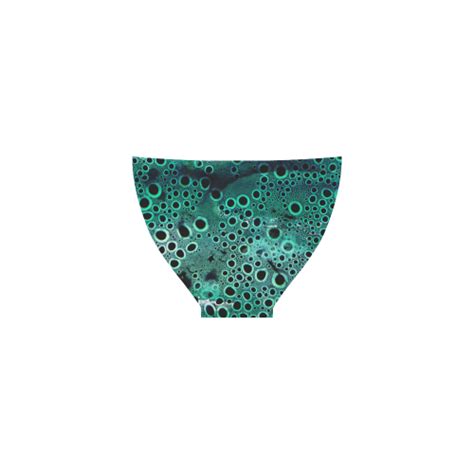 Green Bubbles Custom Bikini Swimsuit ID D214758