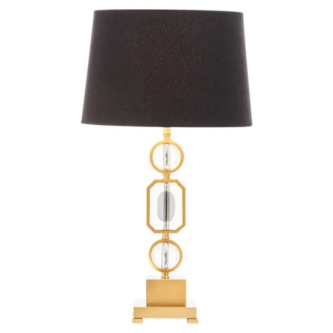 Ana Gold And Crystal Table Lamp E2 Lighting