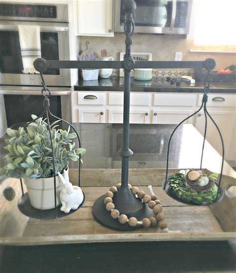 Decorating With Vintage Scales Raising Rustic Farmhouse Chic Decor