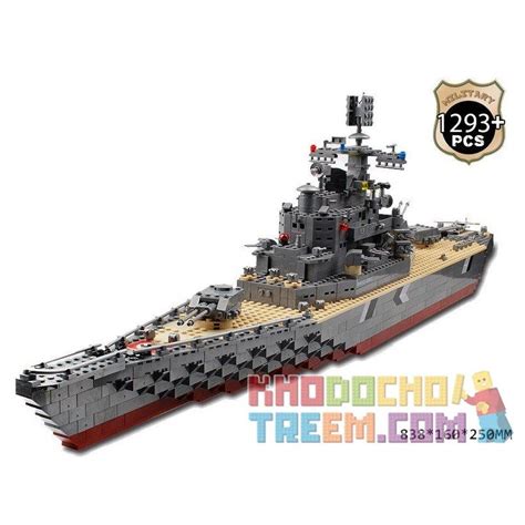 Kazi Ky82012 82012 Non Lego TÀu ChiẾn PhÁt XÍt ĐỨc Bismarck Bộ đồ Chơi Xếp Lắp Ráp Ghép Mô Hình