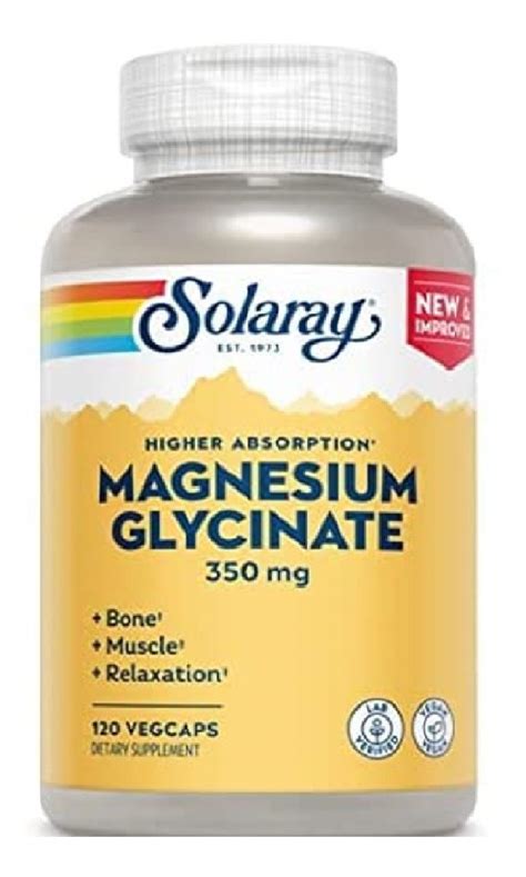 Glicinato De Magnesio Magnesium Glycinate Mg C Ps Env O Gratis