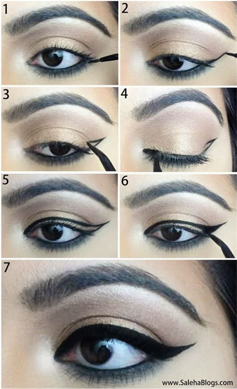 10 Easy Step By Step Eyeliner Tutorials For Beginners – Makeup Tutorials | Styles Weekly