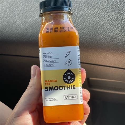 Woolworths Food Cold Pressed Mango Cct Smoothie Reviews Abillion