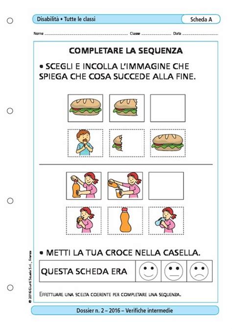 Completare La Sequenza Giunti Scuola