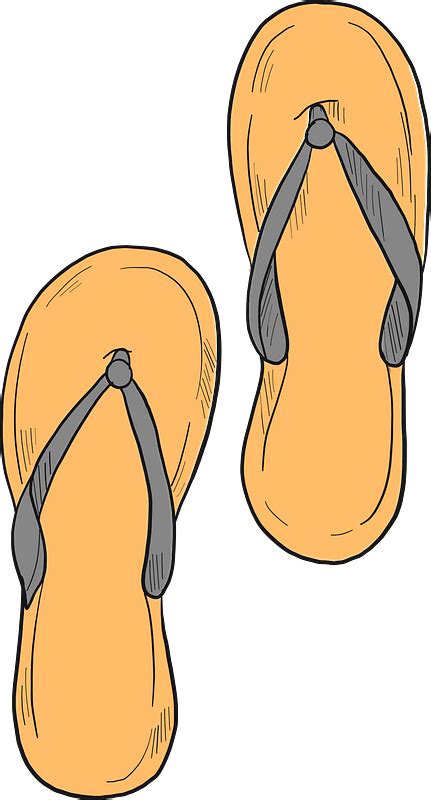 Flip Flops Free Vector Clipart Images On