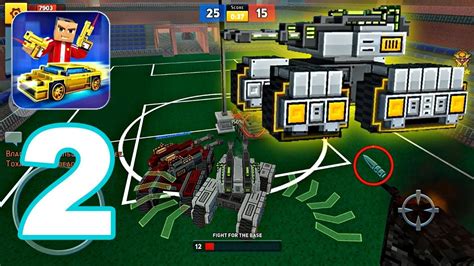 Block City Wars Gameplay Walkthrough Part 2 Clash Tank Mammoth