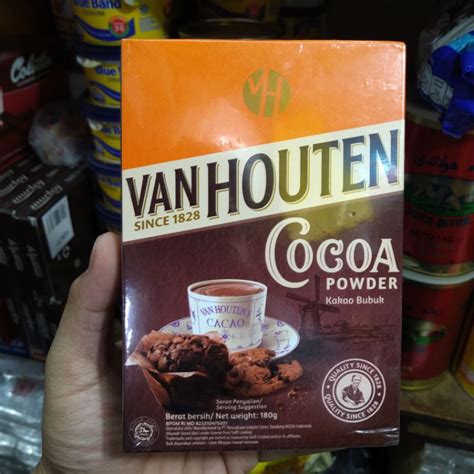 Jual Van Houten Coklat Bubuk Cocoa Powder 165gr Shopee Indonesia