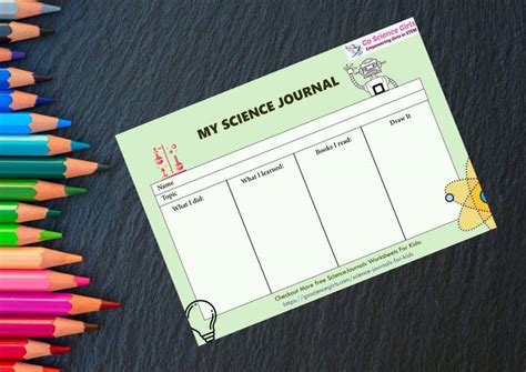 Free Printable Science Journal for Kids (25+ Journals for Middle Schoolers)