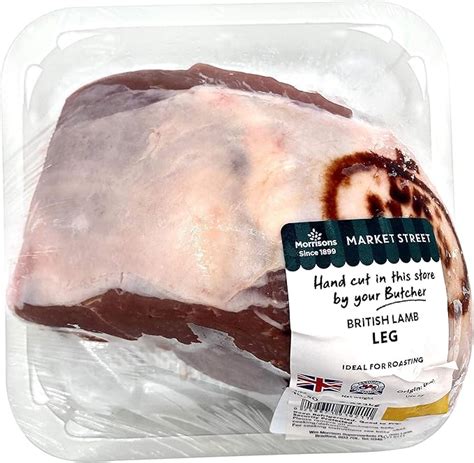 Morrisons British Whole Lamb Leg Kg Amazon Co Uk Grocery