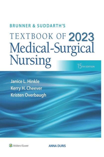 Textbook Of 2023 Medical Surgical Nursing By Anna Duris Paperback