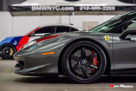 Ferrari Grey Rays Te Wheel Front